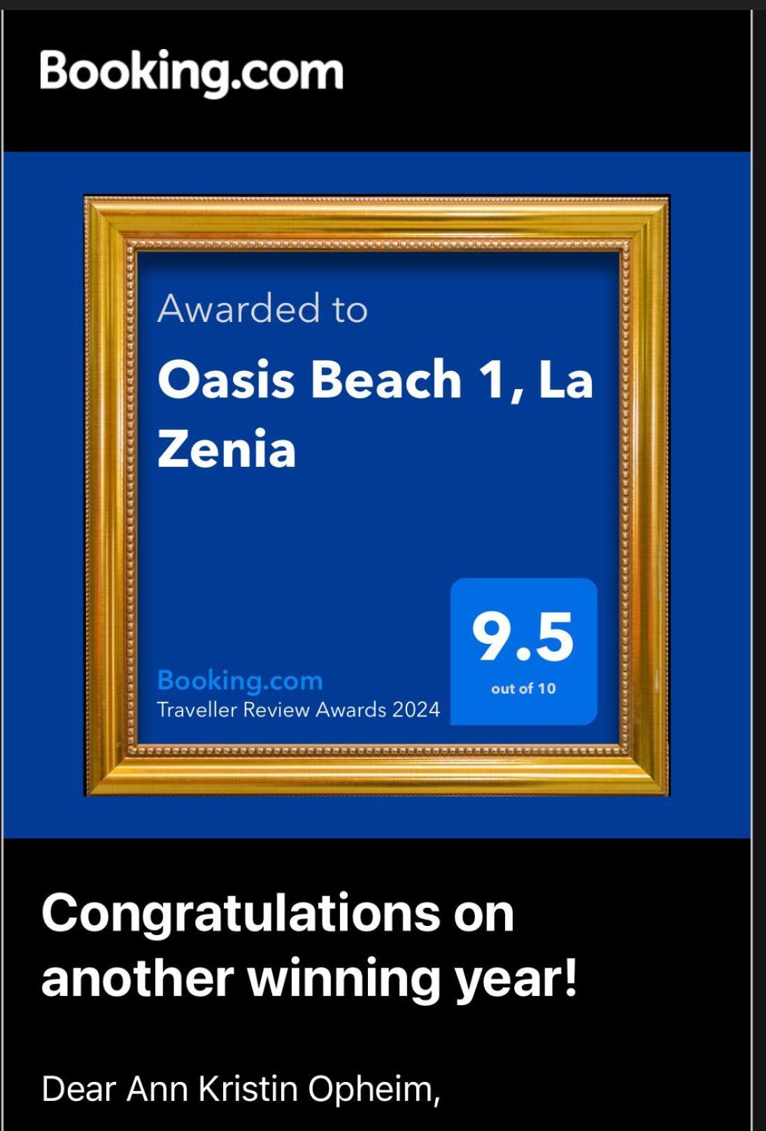 Апартаменты Oasis Beach 1, La Zenia Ориуэла Экстерьер фото